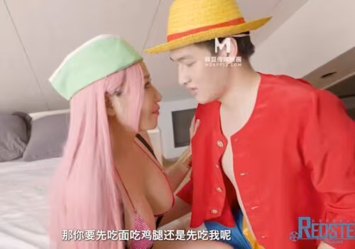 Luffy không thoát khỏi cám dỗ của em Boa Hancock vú to